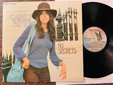 Carly Simon - No Secrets - 1972 Pressing - Vinyl, CD, and Blu-ray