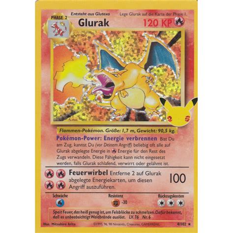 Glurak 4/102 Celebrations Günstig kaufen