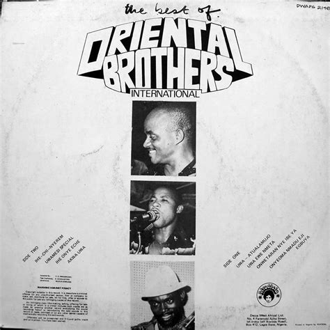 Afro Slabs: Oriental Brothers International - The Best Of