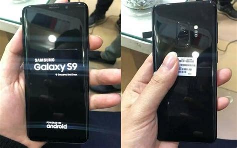 Firsthand to the Samsung Galaxy S9 pictures reveal basic features