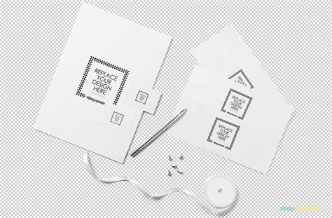 Free Letterhead & Business Card Mockup on Behance