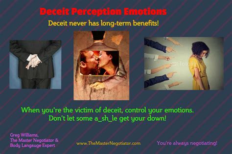 “Daring Life Perils of Deceit Perception Emotions”