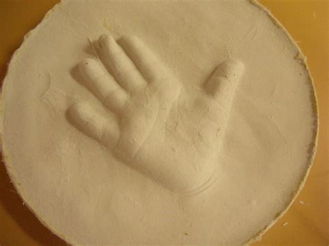 Plaster of Paris Handprints – Love, Laughter, and Literacy