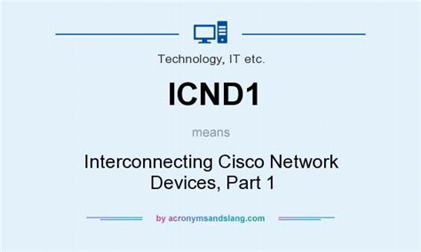 What does ICND1 mean? - Definition of ICND1 - ICND1 stands for ...