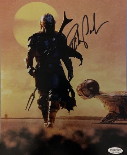 PEDRO PASCAL SIGNED THE MANDALORIAN STILL 8X10 PHOTO AUTOGRAPH COA STAR WARS | #4592448750