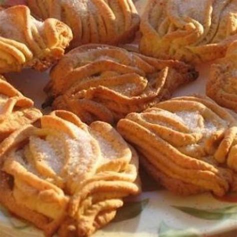 Печенье Хризантемы - Самые вкусные кулинарные рецепты