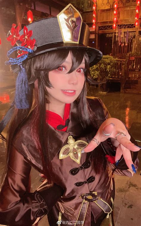 Genshin_Impact hutao cosplay in 2022 | Evangelion cosplay, Cosplay