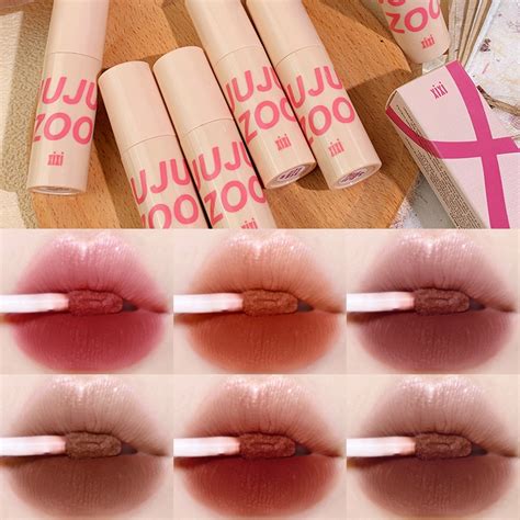 Xixi into You Matte Lip Mud Velvet Lipstick & Blusher Dual-use Lip ...