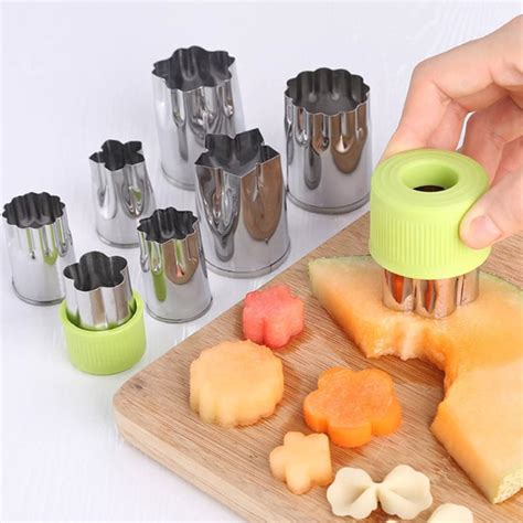 fruits vegetable shape cutter set inspire uplift