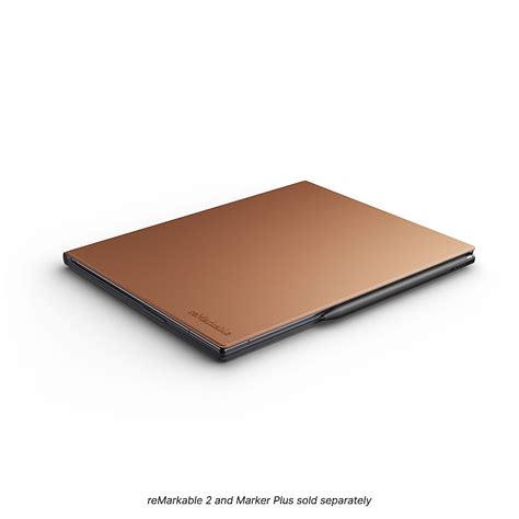 reMarkable 2 Type Folio Keyboard for your Paper Tablet Sepia Brown ...