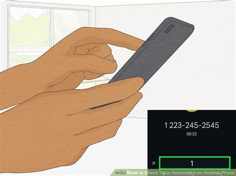 how to check my voicemail from a different phone