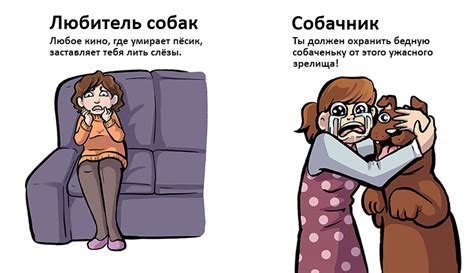 Любитель собак против истинного собачника: отличия в картинках
