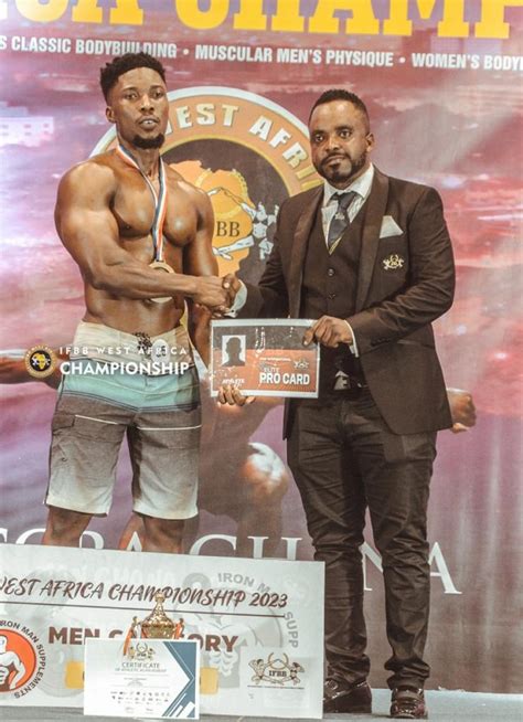 Ghana wins five medals at 2023 IFBB West African Championship