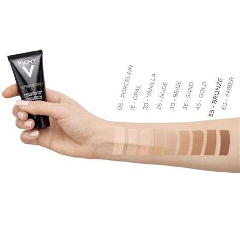 Vichy Dermablend | Corrigerende Foundation | 55 BRONZE | Met SPF 35 ...