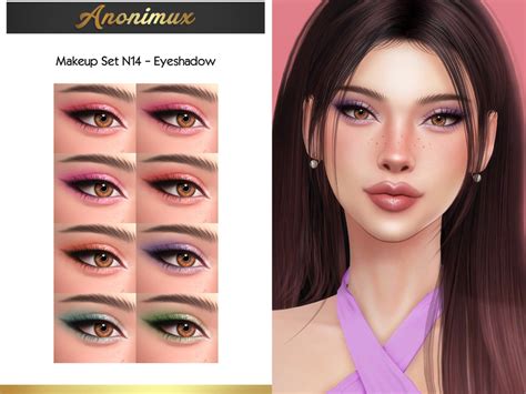 The Sims Resource - Makeup Set N14 -Eyeshadow