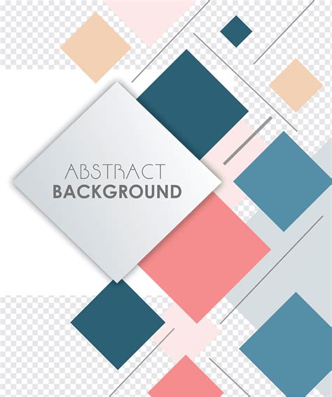 Fondo cuadrado abstracto simple, png | PNGWing