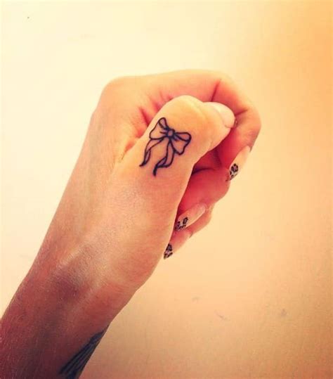 75 Trendy Bow Tattoo Designs