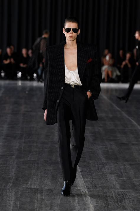 Coi Leray Embraces Naked Dressing at Saint Laurent Presentation