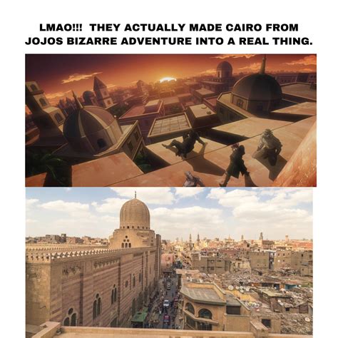 The congress of Egypt must be Jojo fans because they made Cairo its