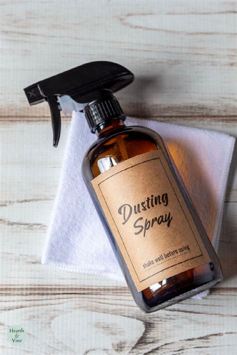 diy dusting spray recipe hearth  vine