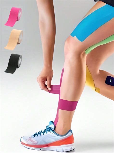 1 ROLL 3.8cmx5m Muscle Paste Kinesio Taping Elastic Tape Chest Paste