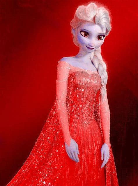firey hot elsa elsa elsa dress color