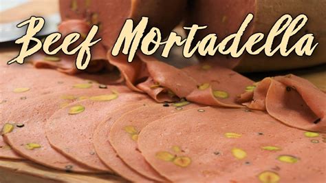 100% Beef Mortadella - Step by Step - YouTube