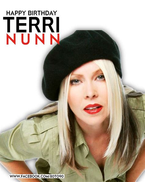 Back - Happy 64tu birthday to American singer and actress Terri