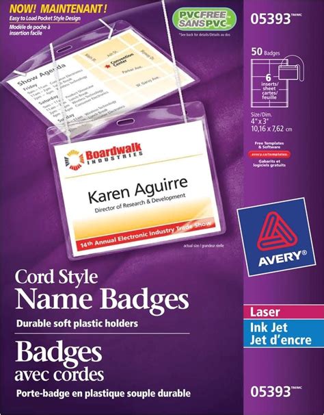Avery 3x4 Name Badge Template | williamson-ga.us