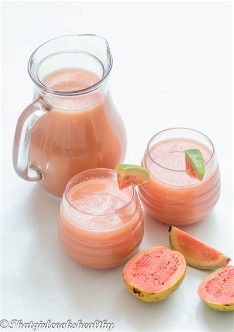 guava juice recipe  girl cooks healthy
