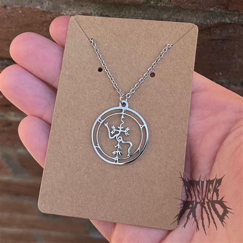 The Pazuzu Necklace- Sigil of Pazuzu – Atelier Acrid