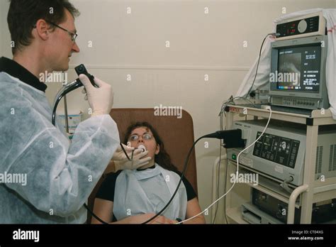 stomach endoscopy examination stock photo alamy