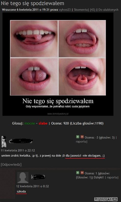 Nie obciąga...