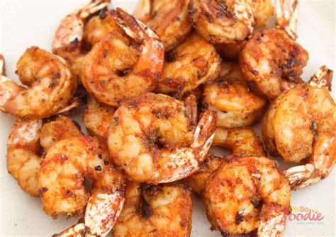 Air Fryer Shrimp In 10 Minutes! - Oh So Foodie