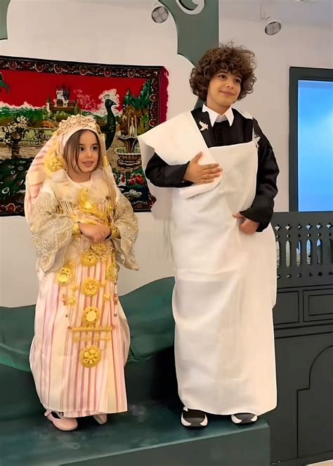 libyan children in traditional clothing 🇱🇾