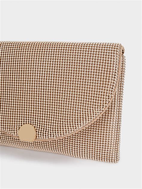 Mesh Handbag - Silver - Woman - Crossbody Bags - parfois.com