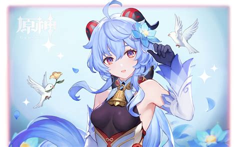 Genshin Impact Ganyu Birthday Celebrated with Fan Art & Cosplay