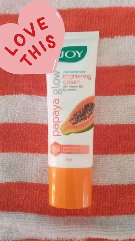 joy face wash  brightening cream brightening cream glowing cream