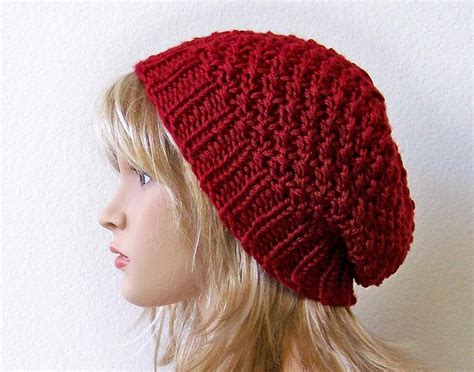 mens slouchy beanie hat knitting pattern  james engel blog
