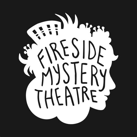 Large White FMT Logo - Firesidemystery - T-Shirt | TeePublic