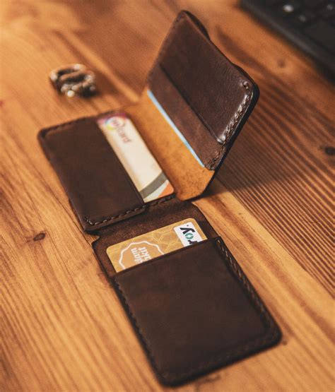 Best Minimalist Wallet, Mens Slim Leather