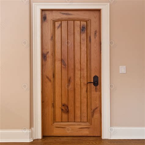 Interior Bedroom Veneer MDF Wooden Timber Door Modern Solid Wood Doors ...