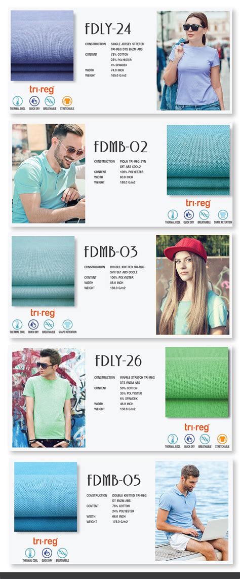 The Cooling Sensation Collection - NAN YANG TEXTILE GROUP