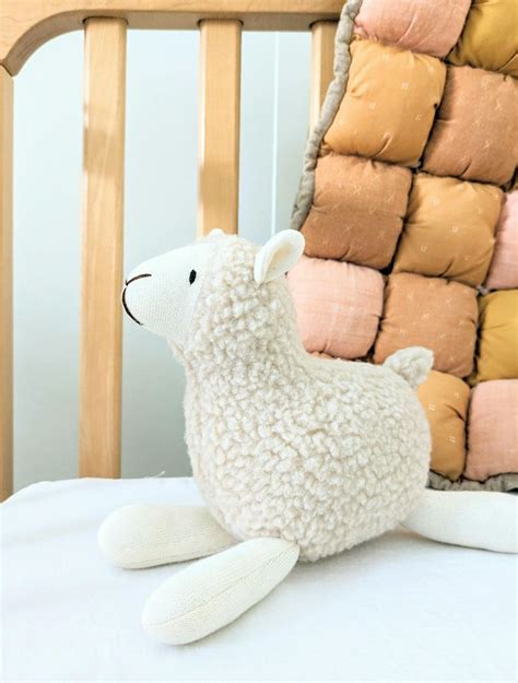 Handmade Plush Toy / Sheep / baby room decor – toysbypolina