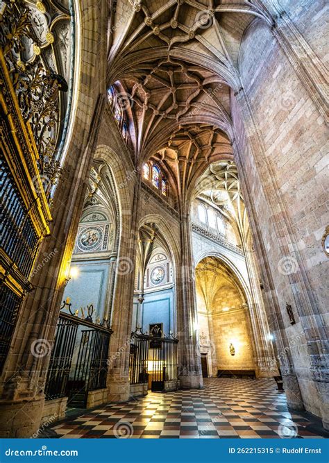 Interior of the Catedral De Santa Maria De Segovia at Segovia, Castilla