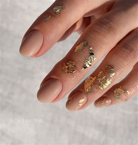Маникюр с поталью | Nail art, Nails, Beauty