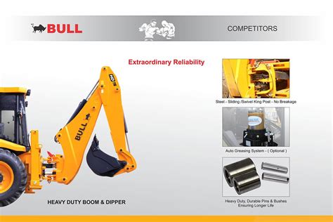 Bull HD 76 2WD | Construction Equipment | Backhoe Loader | Bull Machines