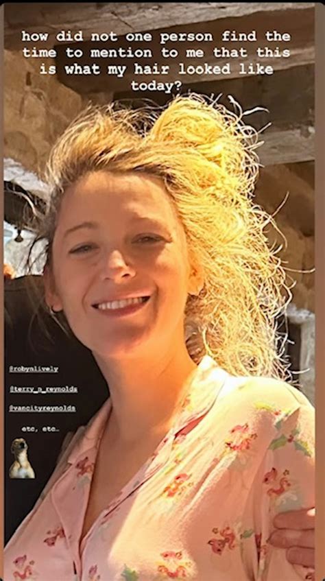 Blake Lively Trolls Ryan Reynolds Over Her Messy Hair In Funny New Photo