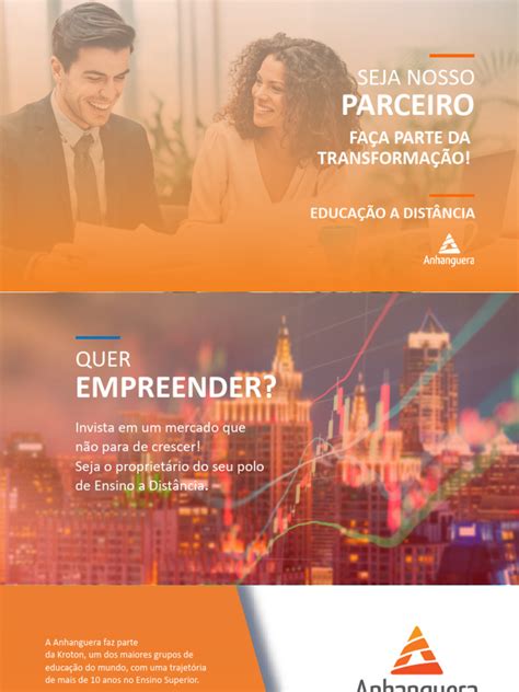 Anhanguera Pos Graduacao Ead - Invista em Polo de EAD Anhanguera | PDF | Educação à distância | Pós ...