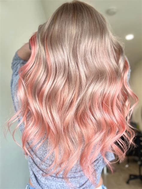 rose gold blonde hair color 4